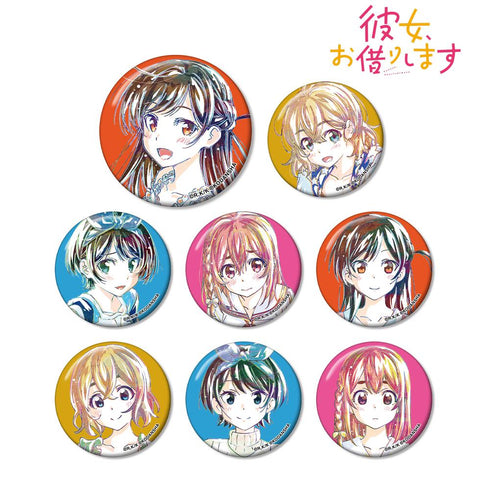 『彼女、お借りします』トレーディング Ani-Art 缶バッジ(単位/BOX)【202508再販】